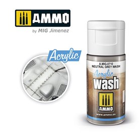 AMMO ACRYLIC WASH Neutral Grey Wash