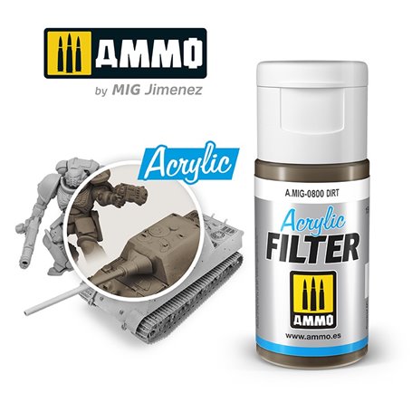 Ammo of MIG ACRYLIC FILTER - DIRT