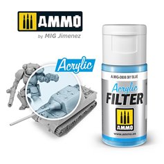 Ammo of MIG ACRYLIC FILTER - SKY BLUE - 15ml