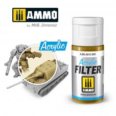 Ammo of MIG ACRYLIC FILTER - SAND - 15ml