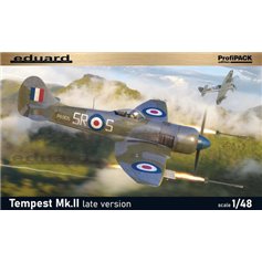 Eduard 1:48 Hawker Tempest Mk.II - LATE VERSION - ProfiPACK