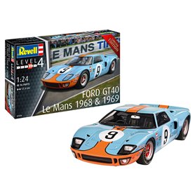 Revell 07696 1/24 Ford GT40 Le Mans 1968 & 1969