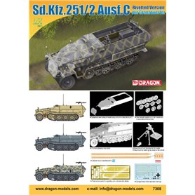 Dragon ARMOR PRO 1:72 Sd.Kfz.251/2 Ausf.C - MORTAR CARRIER