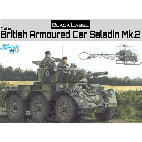 Dragon 1:35 Brit.Arm.Car Saladin Mk.II(Black Label)