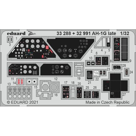 Eduard 1:32 AH-1G late dla ICM