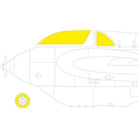 Eduard 1:48 Me 163B LOOKplus dla GASPATCH MODELS