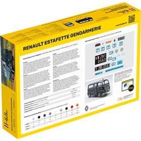 Heller 80742 Renault Estafette Gendarmerie New Mould