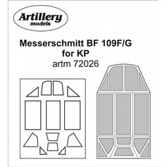 Fly ARTM72026 Messerschmidt BF 109F/G for KP maska 1/72