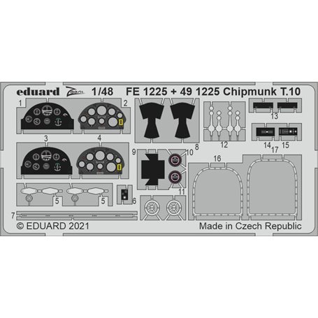 Eduard 1:48 Chipmunk T.10 dla AIRFIX