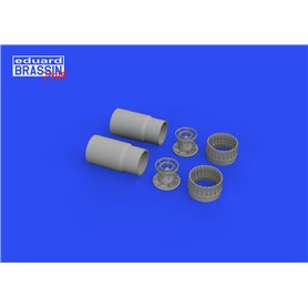 Eduard 1:48 F-4B exhaust nozzles PRINT dla TAMIYA
