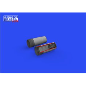 Eduard 1:48 F-4B exhaust nozzles PRINT dla TAMIYA