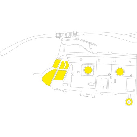 Eduard 1:48 CH-47A dla HOBBY BOSS