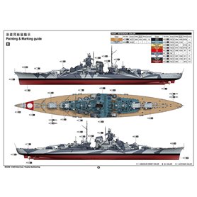 Trumpeter 05359 German Tirpitz Battleship