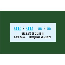 Hobby Boss 1:350 USS Gato SS-212 1941