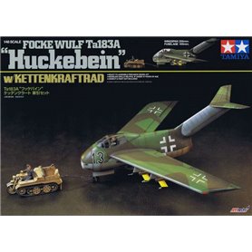 Tamiya 1:48 Focke Wulf Ta-183A Huckebein W/Kettenkraftrad