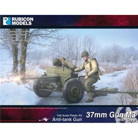 Rubicon Models 1:56 M3 37mm AT Gun with 