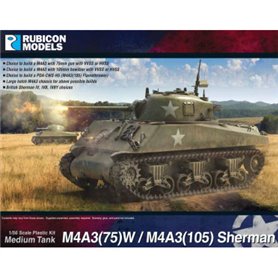 Rubicon Models 1:56 M4A3(75)W / M4A3(105)