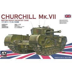 AFV Club 1:35 Churchill Mk.VII - BRITISH HEAVY INFANTRY TANK