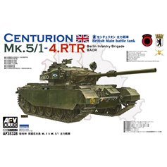 AFV Club 1:35 Centurion Mk.5/1-4.RTR - BRITISH MAIN BATTLE TANK - BERLIN INFANTRY BRIGADE BAOR