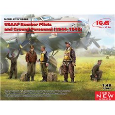 ICM 1:48 USAAF BOMBER PILOTS AND GROUND PERSONNEL - 1944-1945
