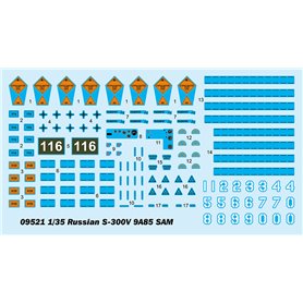 Trumpeter 1:35 S-3000V 9A85 SAM