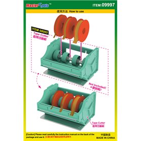 Trumpeter MASTER TOOLS 09997 Taśma maskująca MASKING TAPE 2 - 5mm + 1.8mm + 12mm