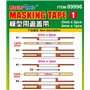 Trumpeter-Master Tools 09996 Masking Tape 1 2mm*2 3mm*1