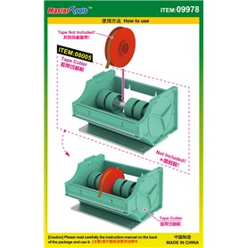 Trumpeter MASTER TOOLS 09978 Podajnik do taśmy MASKING TAPE FLAUGE REEL