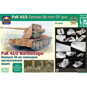 Ark Models 35043 PaK 43/3 German 88-mm SP gun