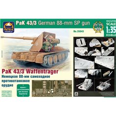 Ark Models 1:35 PaK.43/3 GERMAN 88MM SP GUN