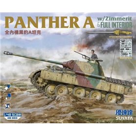 Suyata NO-003 1/48 Panther A w/Zimmerit & Full Interior