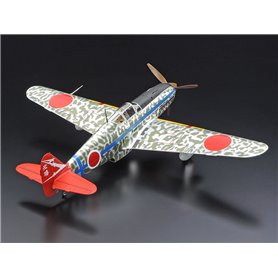 Tamiya 1:48 Kawasaki Ki-61-Id Hien (Tony) - SILVER COLOR PLATED W/CAMO DECALS