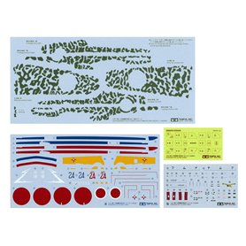 Tamiya 1:48 Kawasaki Ki-61-Id Hien (Tony) - SILVER COLOR PLATED W/CAMO DECALS