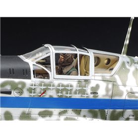 Tamiya 1:48 Kawasaki Ki-61-Id Hien (Tony) - SILVER COLOR PLATED W/CAMO DECALS