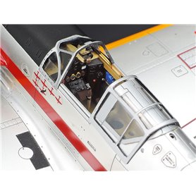 Tamiya 1:48 Kawasaki Ki-61-Id Hien (Tony) - SILVER COLOR PLATED W/CAMO DECALS