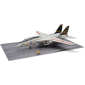 Tamiya 1:48 Grumman F-14A Tomcat - LATE MODEL - CARRIER LAUNCH SET