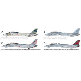 Tamiya 1:48 Grumman F-14A Tomcat - LATE MODEL - CARRIER LAUNCH SET
