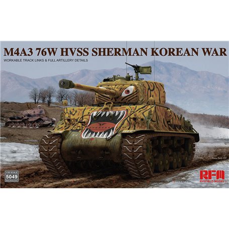 RFM-5049 M4A3 76W HVSS Sherman Korean War