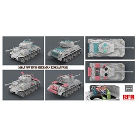 RFM 1:35 M4A3 76W HVSS Sherman - KOREAN WAR