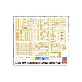 RFM 1:35 M4A3 76W HVSS Sherman - KOREAN WAR