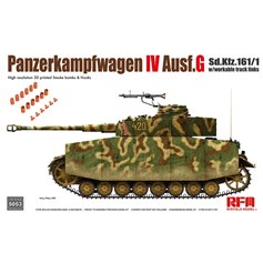 RFM 1:35 Pz.Kpfw.IV Ausf.G Sd.Kfz.161/1 - W/WORKABLE TRACK LINKS