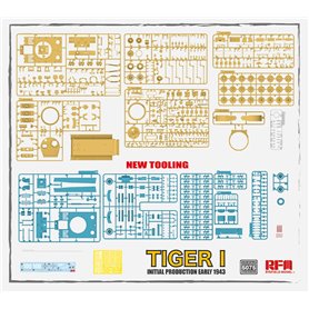 RFM 1:35 Pz.Kpfw.VI Tiger I - INITIAL PRODUCTION EARLY 1943