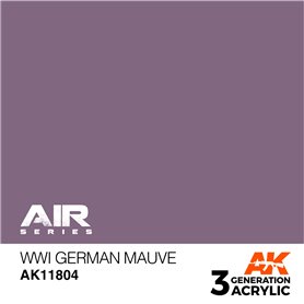 AK Interactive 3RD GENERATION ACRYLICS - WWI GERMAN MAUVE - 17ml