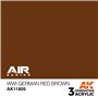 AK Interactive 3RD GENERATION ACRYLICS - WWI German Red Brown