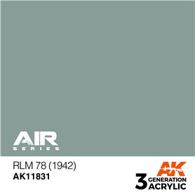 AK Interactive 3RD GENERATION ACRYLICS - RLM 78 - 1942 - 17ml
