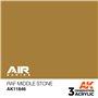 AK Interactive 3RD GENERATION ACRYLICS - RAF MIDDLE STONE - 17ml