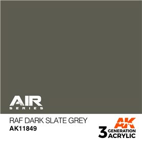 AK Interactive 3RD GENERATION ACRYLICS - RAF Dark Slate Grey