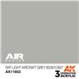 AK Interactive 3RD GENERATION ACRYLICS - RAF LIGHT AIRCRAFT GREY - BS381C/627 - 17ml