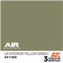 AK Interactive 3RD GENERATION ACRYLICS - US Interior Yellow Green