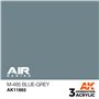 AK Interactive 3RD GENERATION ACRYLICS - M-485 BLUE-GREY - 17ml